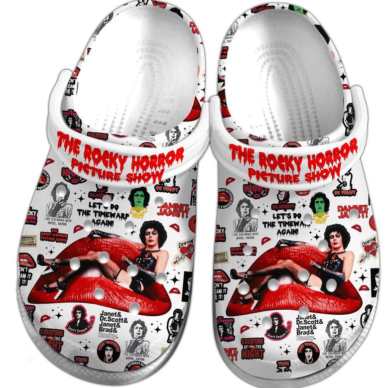 The Rocky Horror Picture Show Movie Crocs Crocband Clogs Shoes