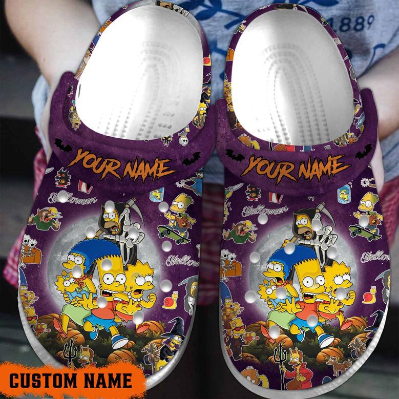 The Simpsons Tv Series Crocs Crocband Clogs Shoes