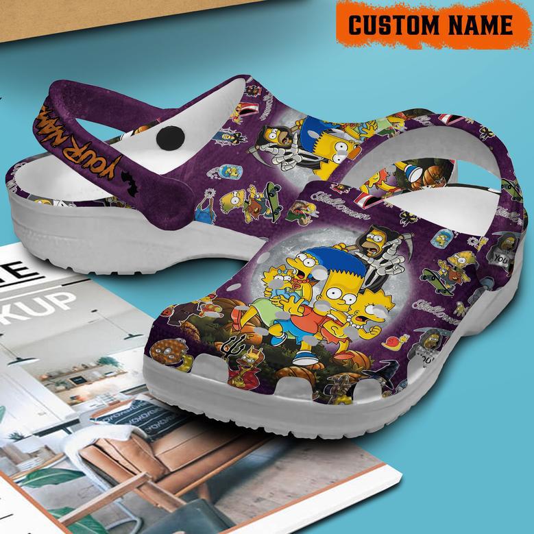 The Simpsons Tv Series Crocs Crocband Clogs Shoes