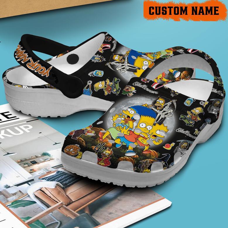 The Simpsons Tv Series Crocs Crocband Clogs Shoes