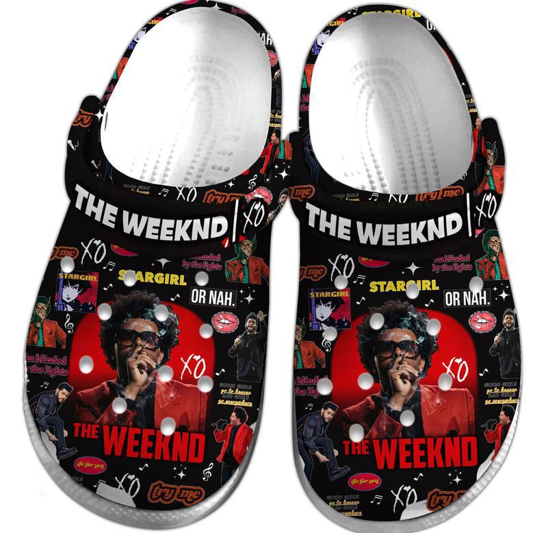 The Weeknd Music Crocs Crocband Clogs Shoes