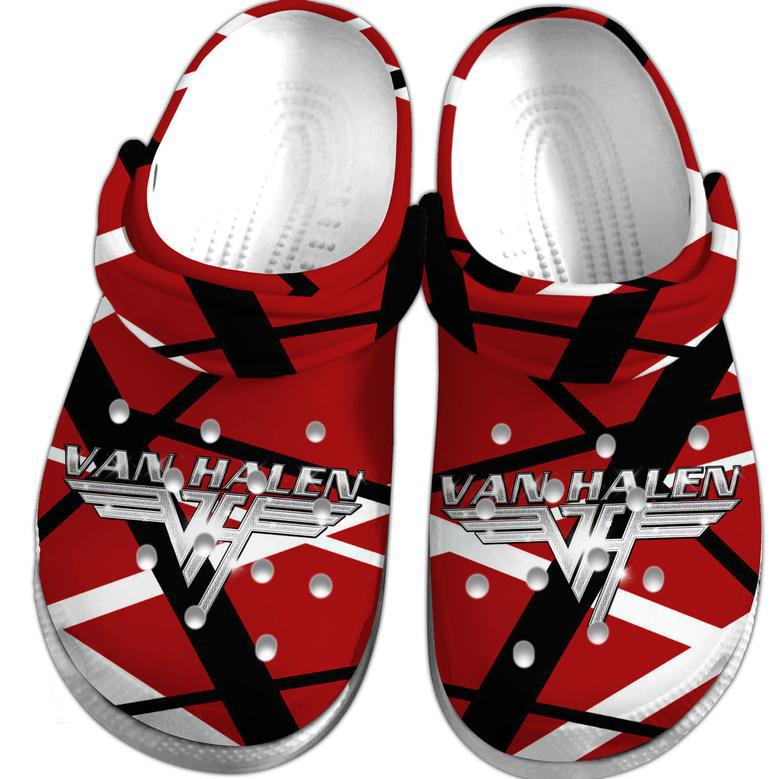 Van Halen Music Crocs Crocband Clogs Shoes