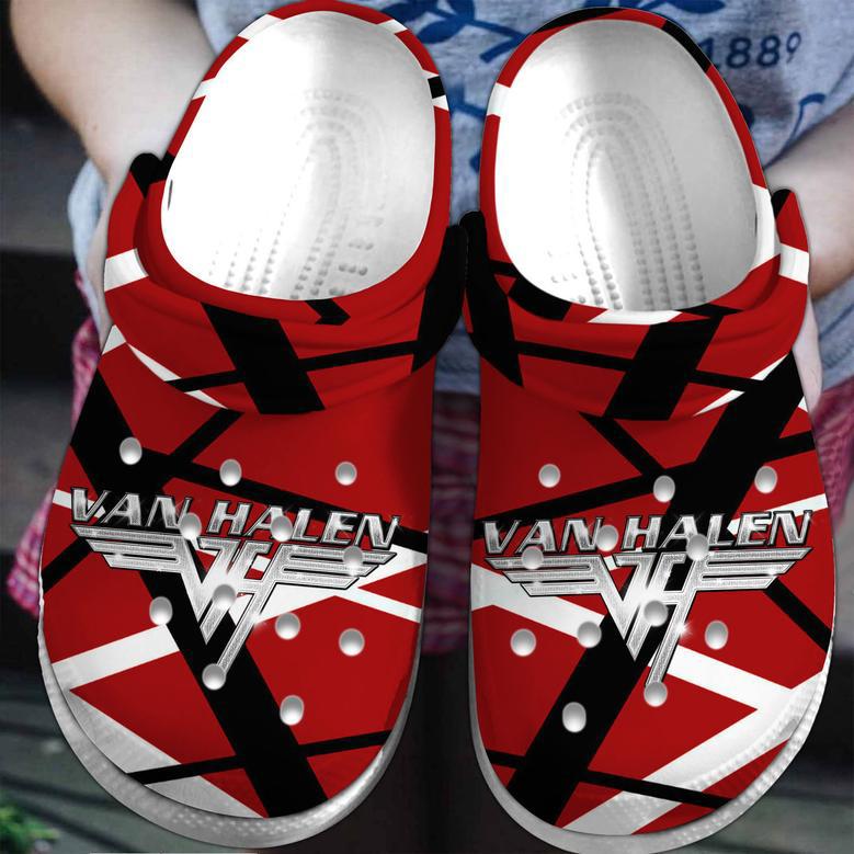 Van Halen Music Crocs Crocband Clogs Shoes