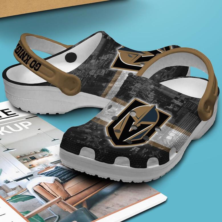 Vegas Golden Knights Nhl Sport Crocs Crocband Clogs Shoes