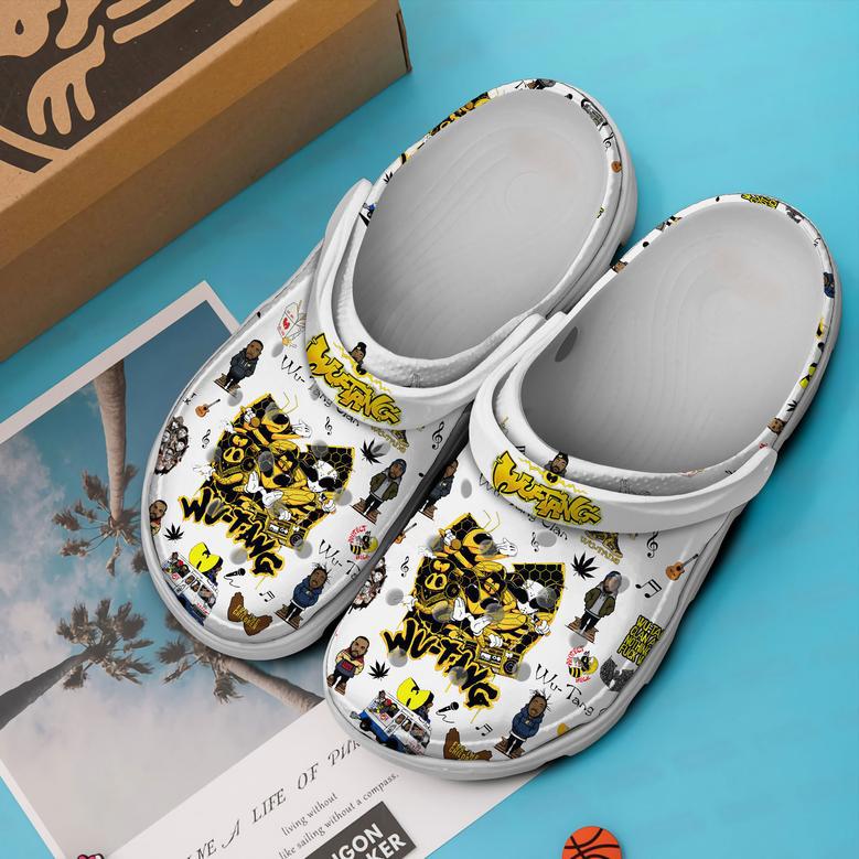 Wu Tang Clan Music Crocs Crocband Clogs Shoes