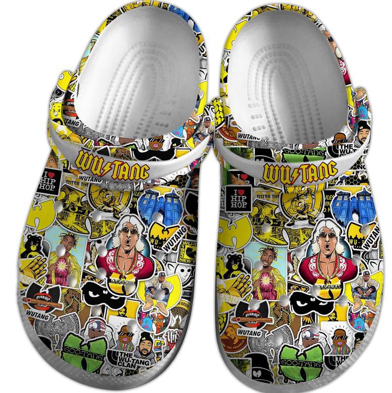 Wu-Tang Clan Music Crocs Crocband Clogs Shoes