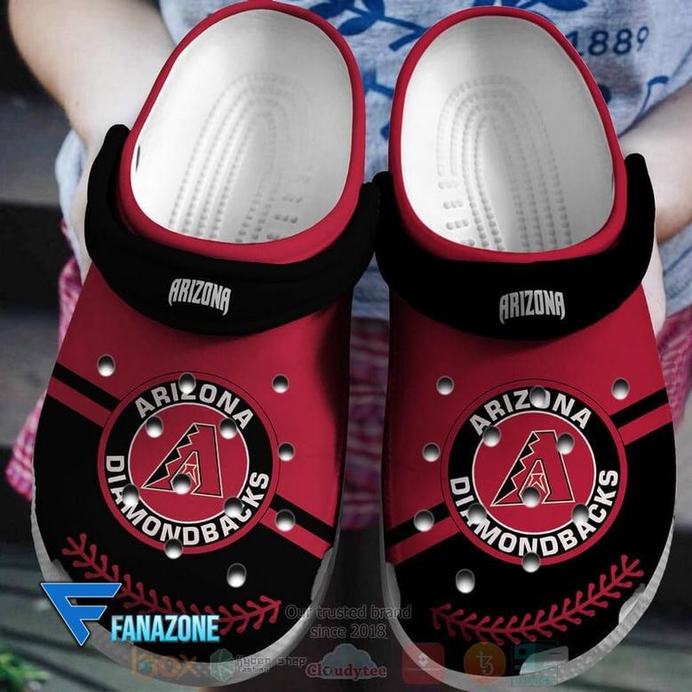 Arizona Diamondbacks Red-Black Mlb Sport Crocs Clogs Crocband Shoes