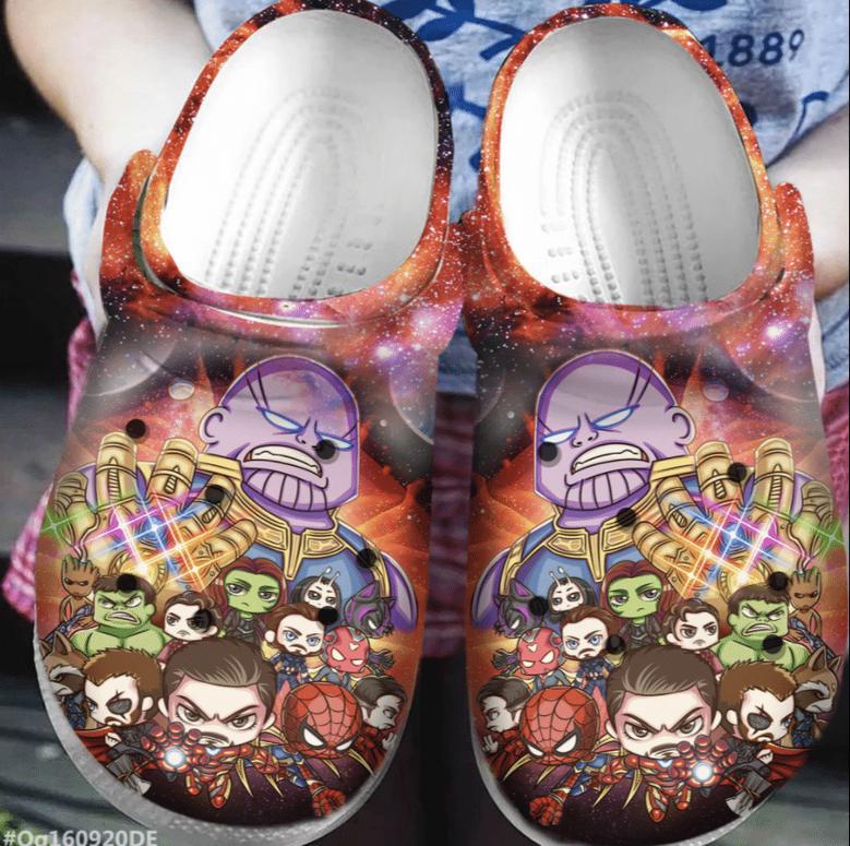 Avenger End Game Chibi Crocband Clogs