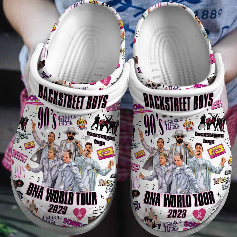 Backstreet Boys Band Music Crocs Crocband Clogs Shoes