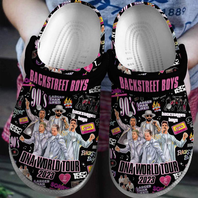 Backstreet Boys Band Music Crocs Crocband Clogs Shoes