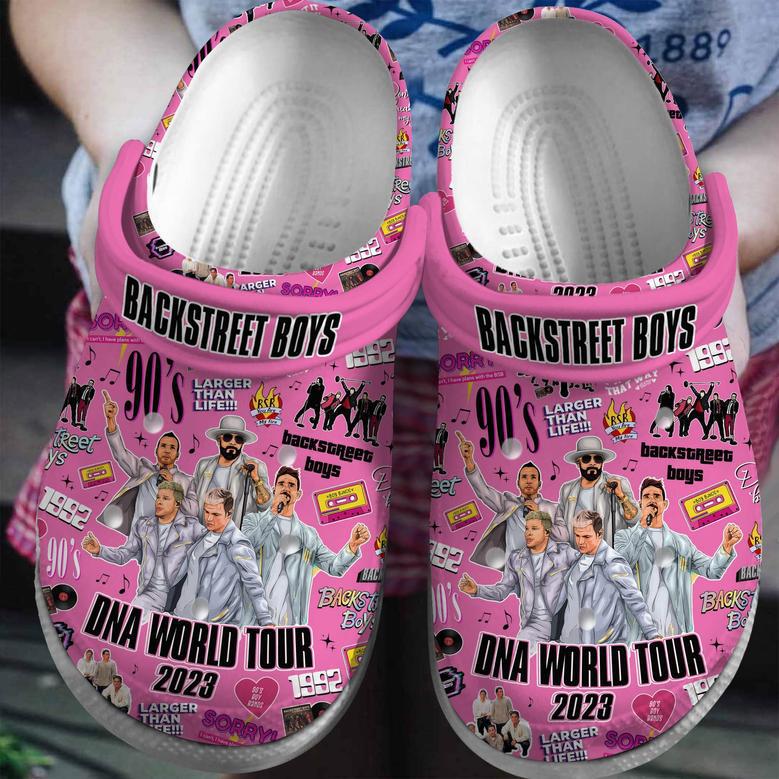 Backstreet Boys Band Music Crocs Crocband Clogs Shoes