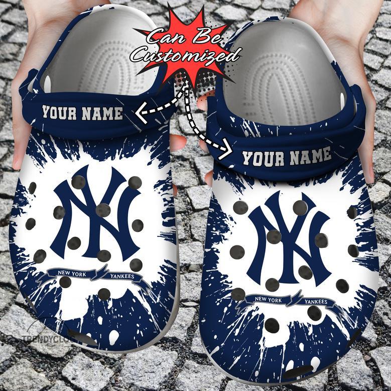 Baseball Personalized Ny Yankees Team Clog Shoes