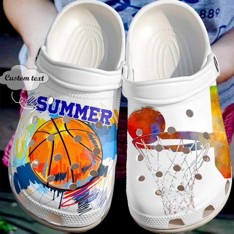 Basketball Personalized Passion Clog Shoes Basketball