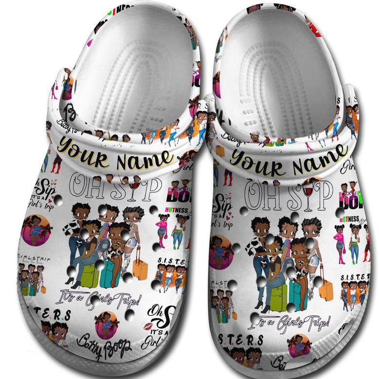 Betty Boop Cartoon Crocs Crocband Clogs Shoes