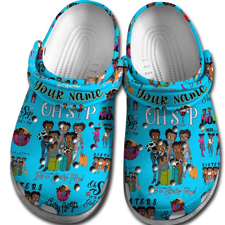 Betty Boop Cartoon Crocs Crocband Clogs Shoes