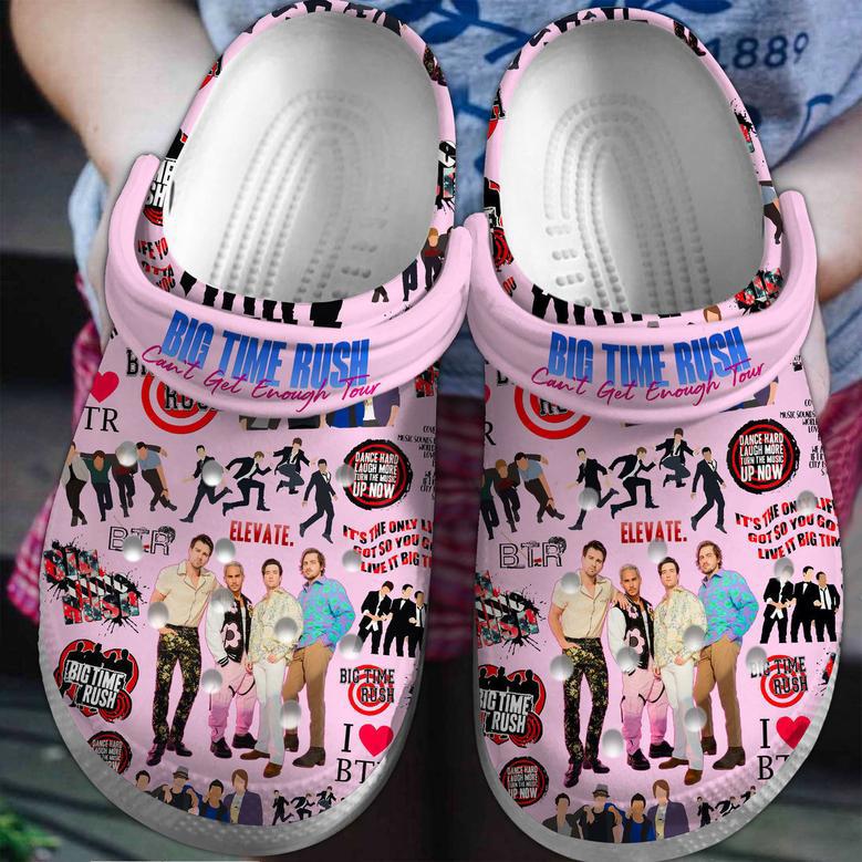 Big Time Rush Band Music Crocs Crocband Clogs Shoes