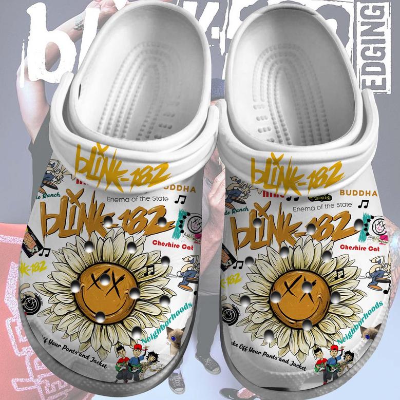 Blink-182 Band Music Crocs Crocband Clogs Shoes