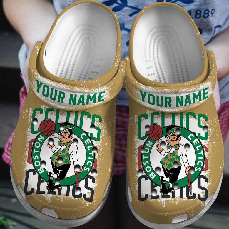 Boston Celtics Nba Sport Crocs Crocband Clogs Shoes