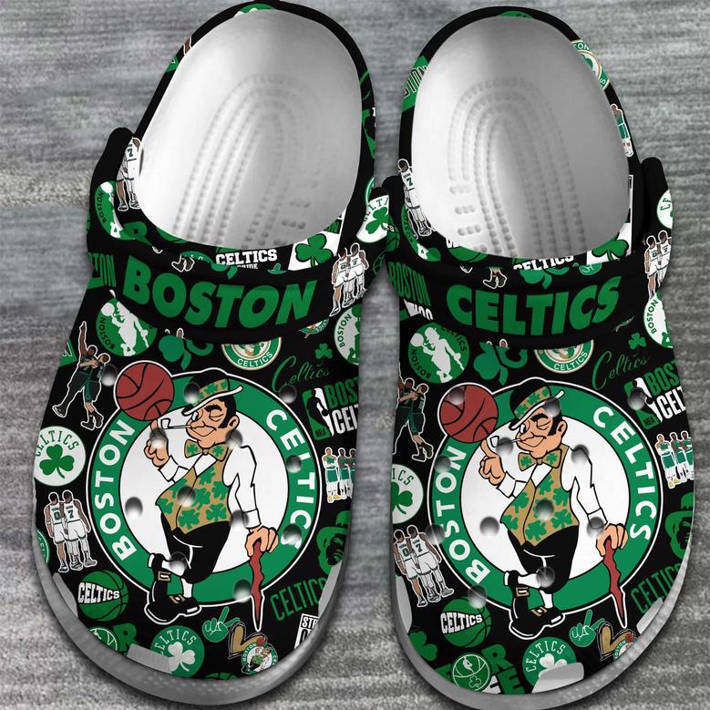 Boston Celtics Nba Sport Crocs Crocband Clogs Shoes