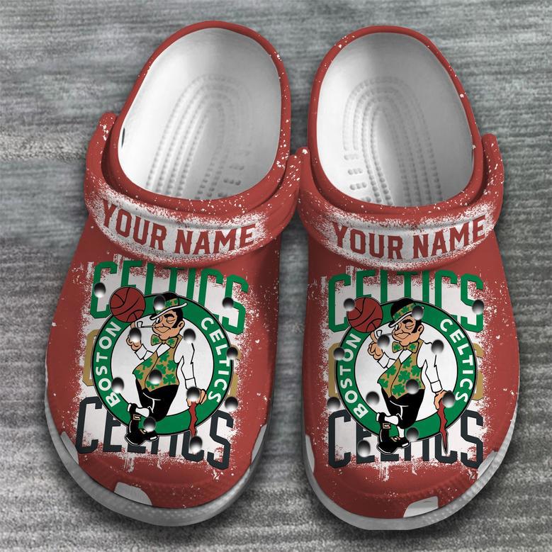 Boston Celtics Nba Sport Crocs Crocband Clogs Shoes