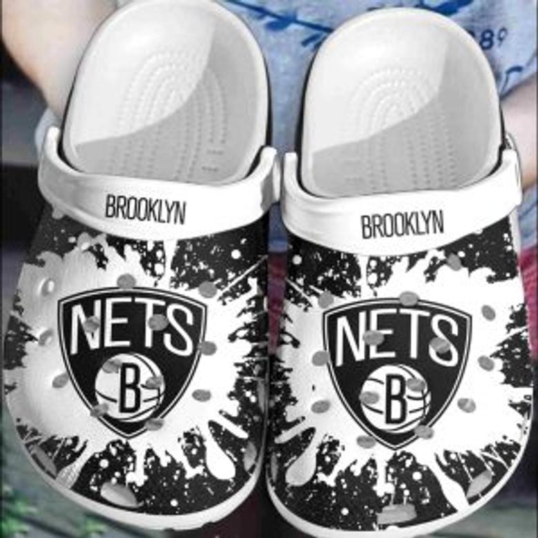 Brooklyn New York Basketball Club Crocs Shoes Clogs Crocband Comfortable For Men Women