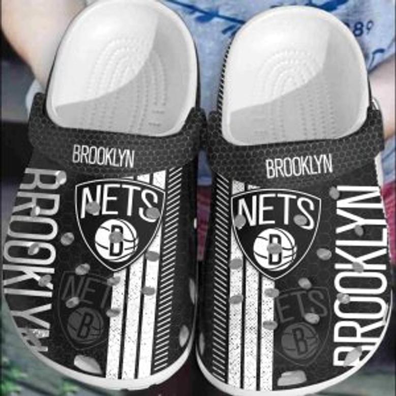 Brooklyn New York Basketball Club Crocs Shoes Comfortable Clogs Crocband For Men Women