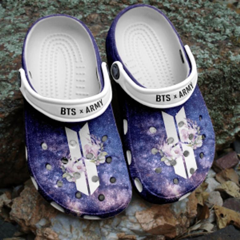 Bts Jungkook Pattern Crocband Clogs Crocs Shoes Comfortable For Men Women