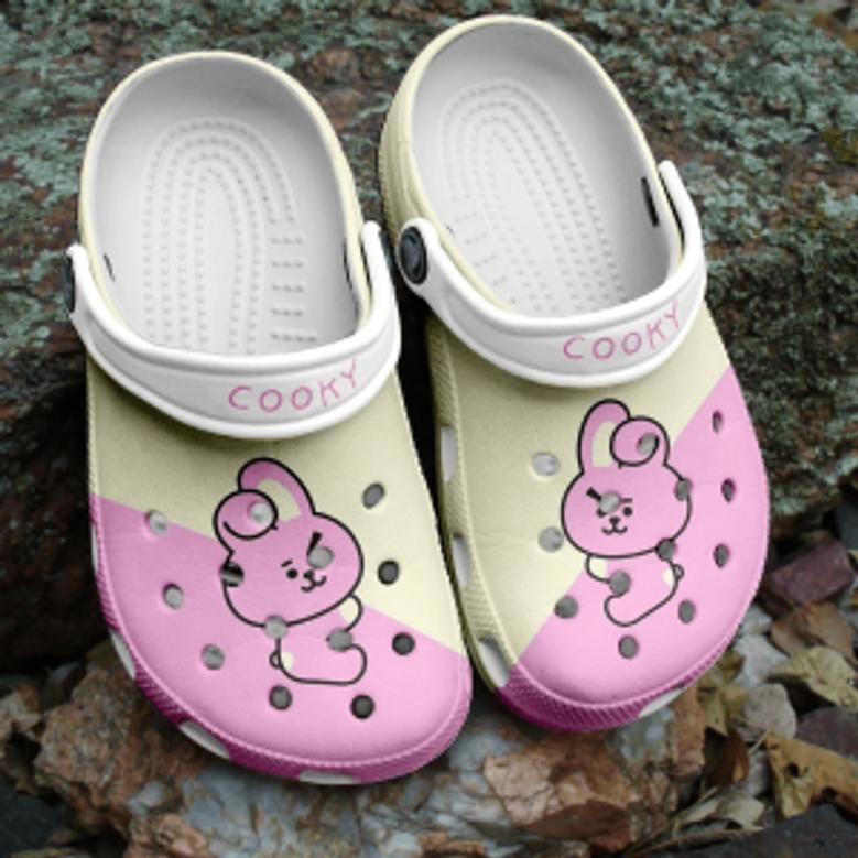 Bts Jungkook Pattern Crocband Crocs Clogs Shoes Comfortable For Men Women