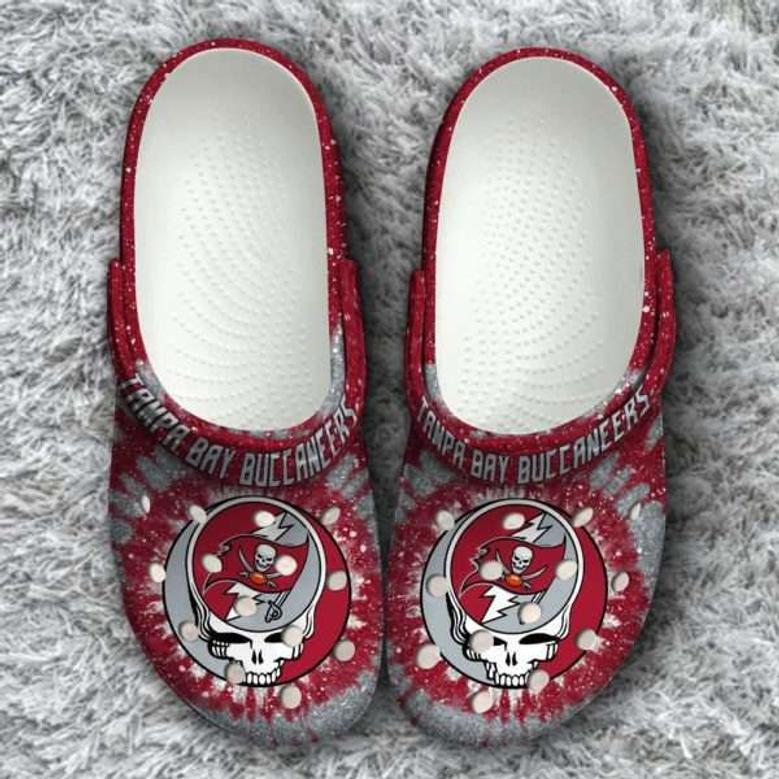 Buccaneers Grateful Dead Crocband Clogs