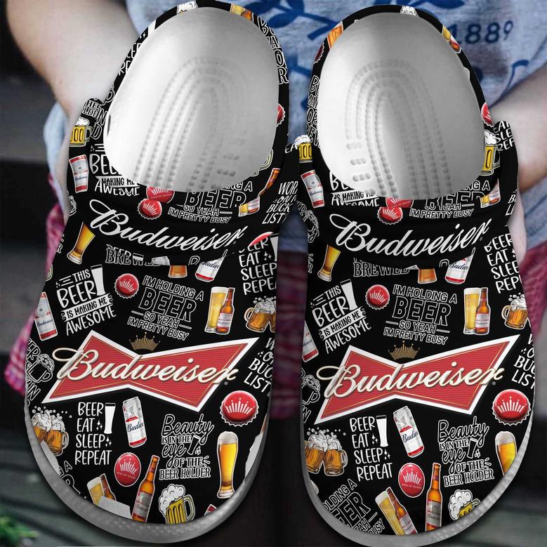 Budweiser Beer Crocs Crocband Clogs Shoes