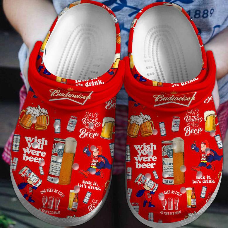 Budweiser Crocs Crocband Clogs Shoes