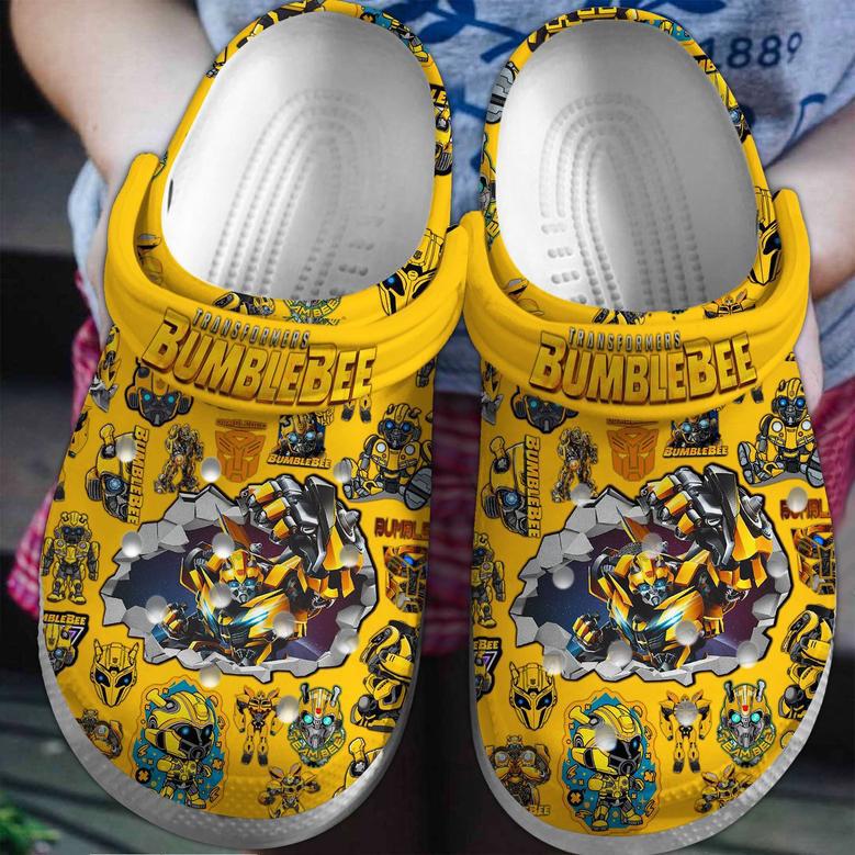 Bumblebee Transformers Movie Crocs Crocband Clogs Shoes