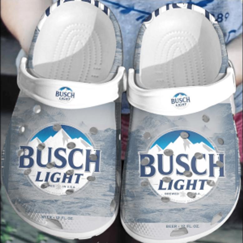 Busch Light Beer Clogs Crocs Crocband Shoes Comfortable For Men Women