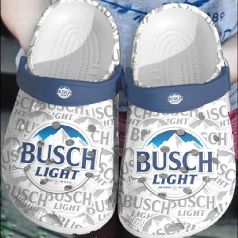 Busch Light Beer Crocband Shoes Comfortable Crocs Clogs For Men Women