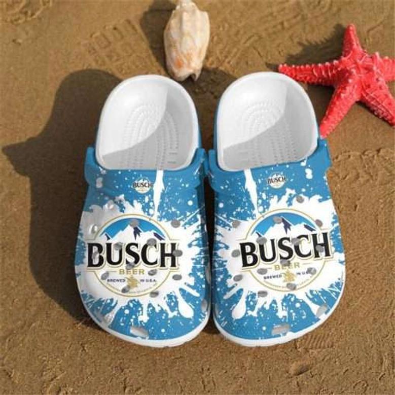 Busch Light Beer Lover Crocband Clog Shoes