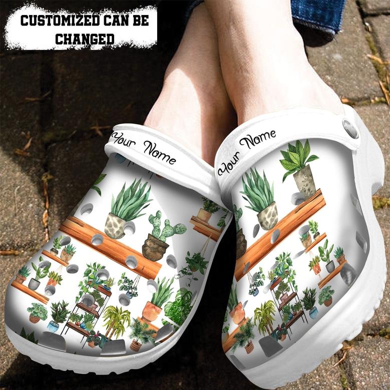 Cactus Lover Vintage Shoes For Men Women- Garden Worker Decor Tree Shoes Croc Clogs Customize