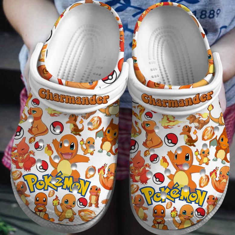 Charmander Pokemon Crocs Crocband Clogs Shoes