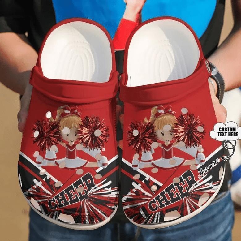 Cheerleader Personalized Cheer Up Classic Clogs Shoes