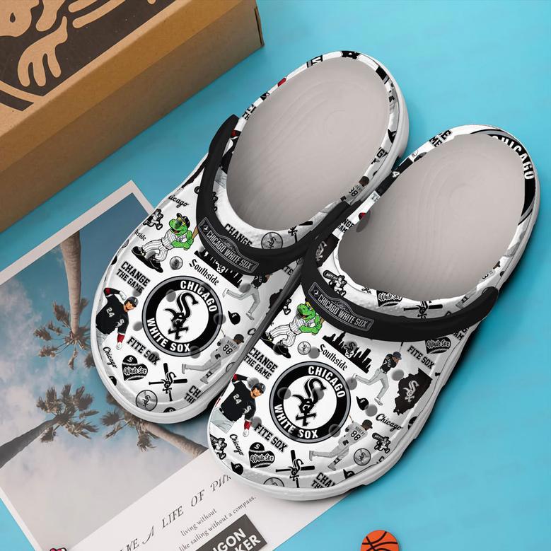 Chicago White Sox
Baseball Team Mlb Sport Crocs Clogs Crocband Shoes