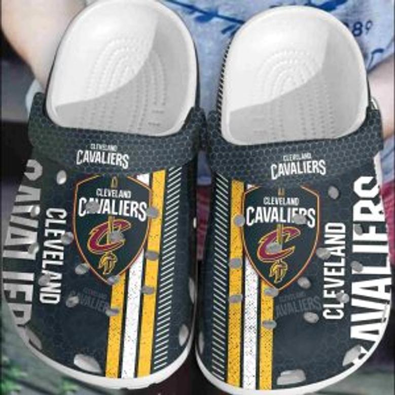 Cleveland Cavaliers Basketball Club Crocband Crocs Comfortable Shoes Clogs For Men Women