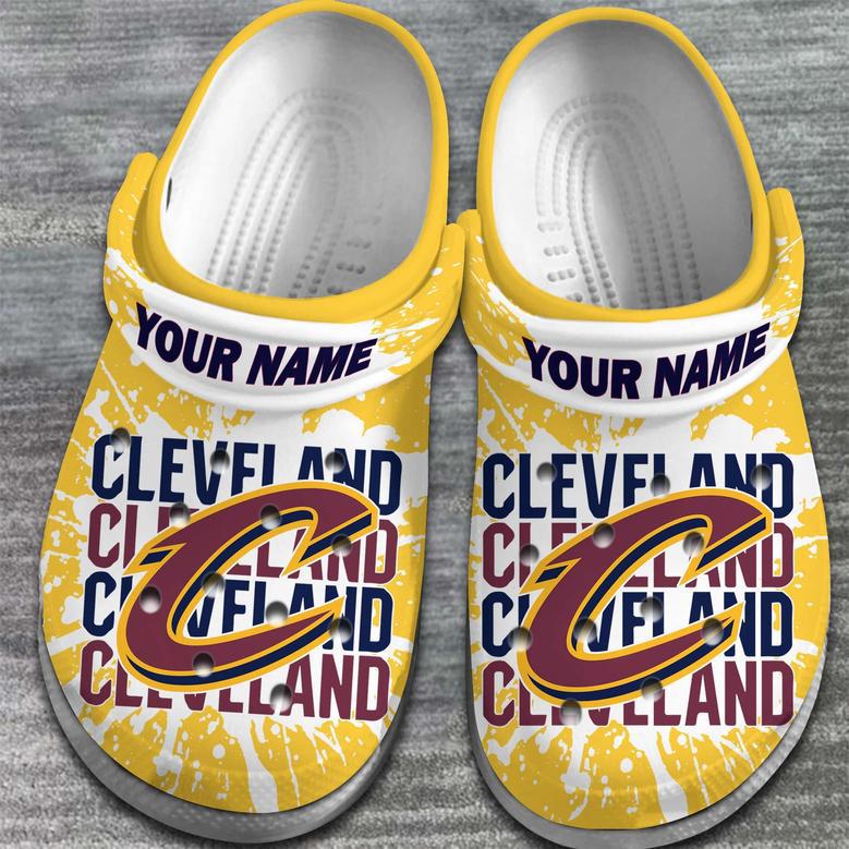 Cleveland Cavaliers Nba Basketball Sport Crocs Crocband Clogs Shoes