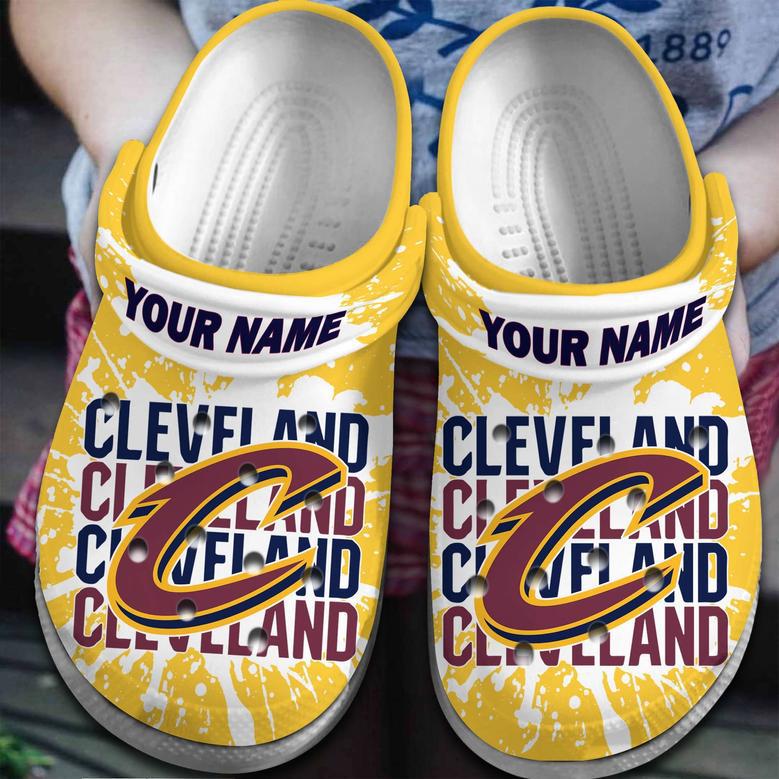 Cleveland Cavaliers Nba Basketball Sport Crocs Crocband Clogs Shoes