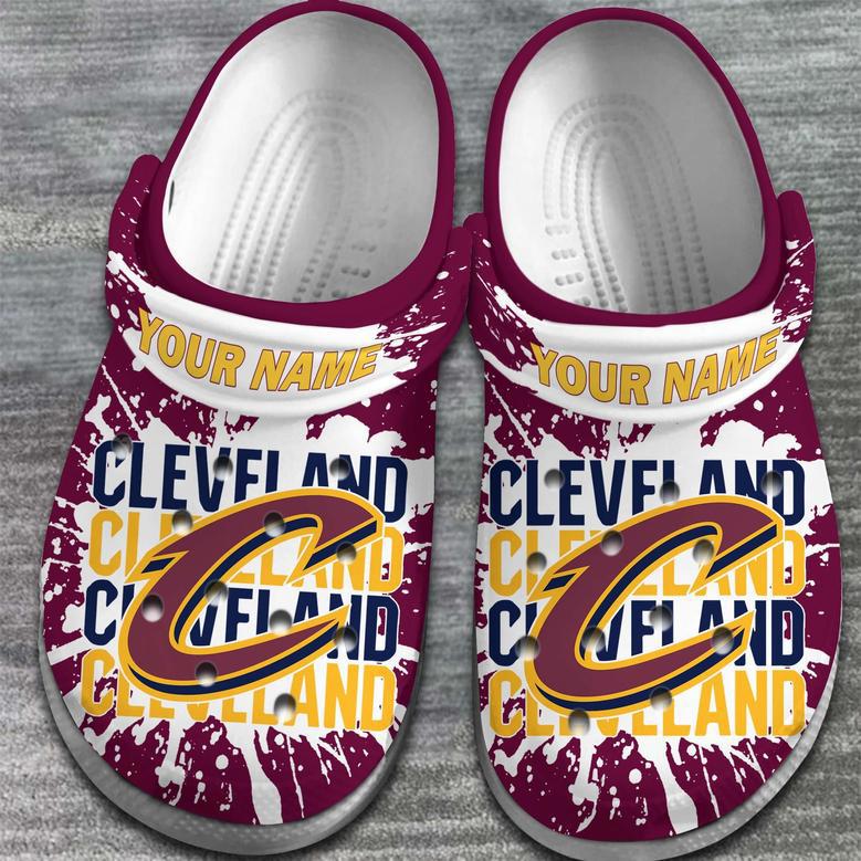 Cleveland Cavaliers Nba Basketball Sport Crocs Crocband Clogs Shoes