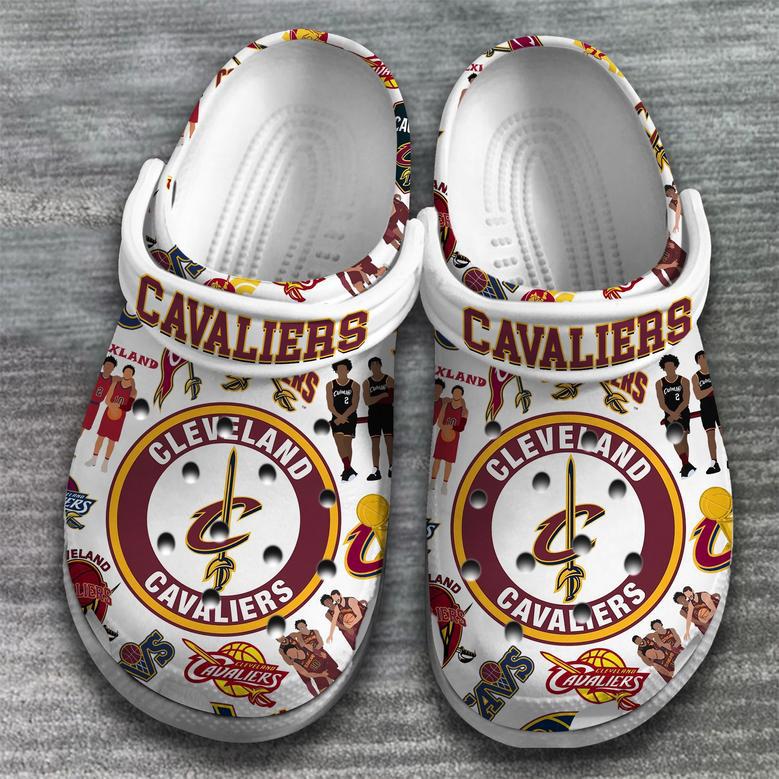 Cleveland Cavaliers Nba Basketball Sport Crocs Crocband Clogs Shoes