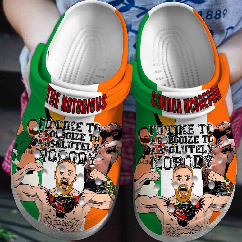 Conor Mcgregor Notorious Crocs Crocband Clogs Shoes