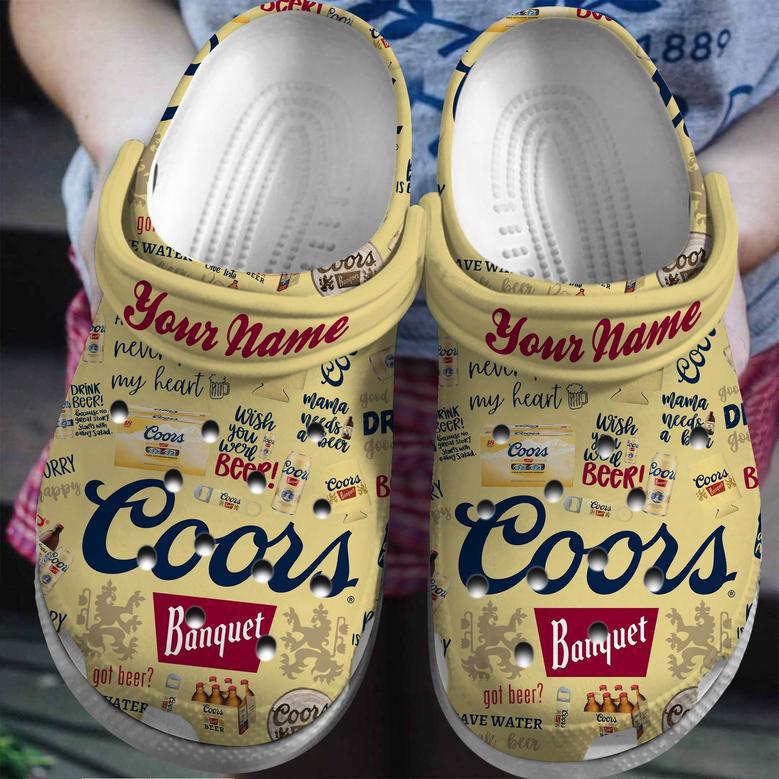 Coors Beer Crocs Crocband Clogs Shoes