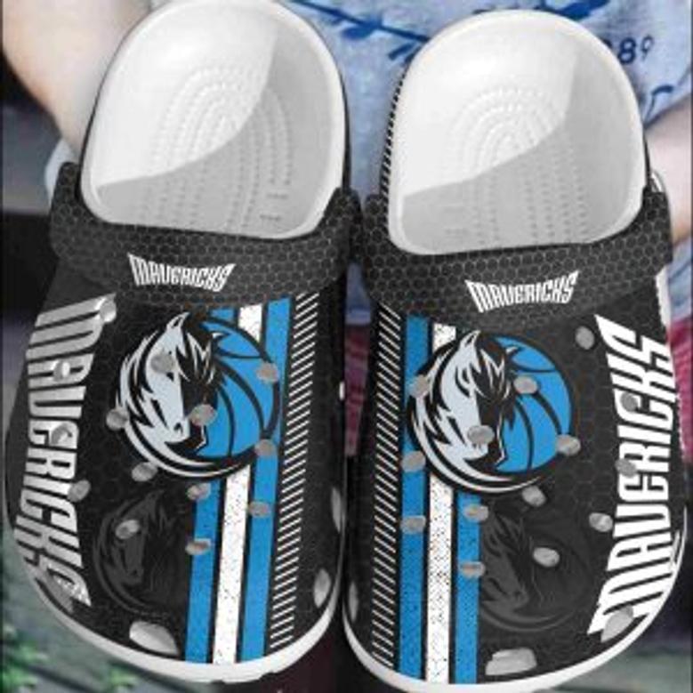 Dallas Mavericks Basketball Club Crocband Clogs Shoes Comfortable Crocs For Men Women