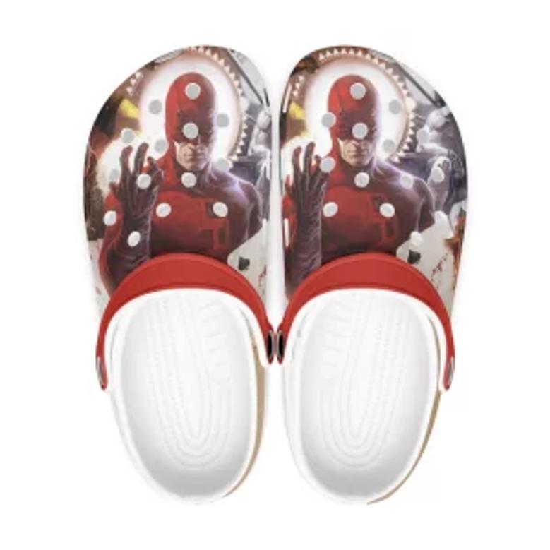 Daredevil Tv Series Crocs Crocband Shoes Clogs Custom Name For Men Women And Kids