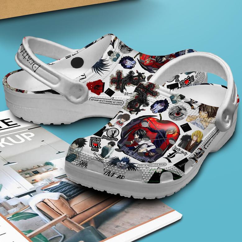 Death Note Anime Cartoon Crocs Crocband Clogs Shoes