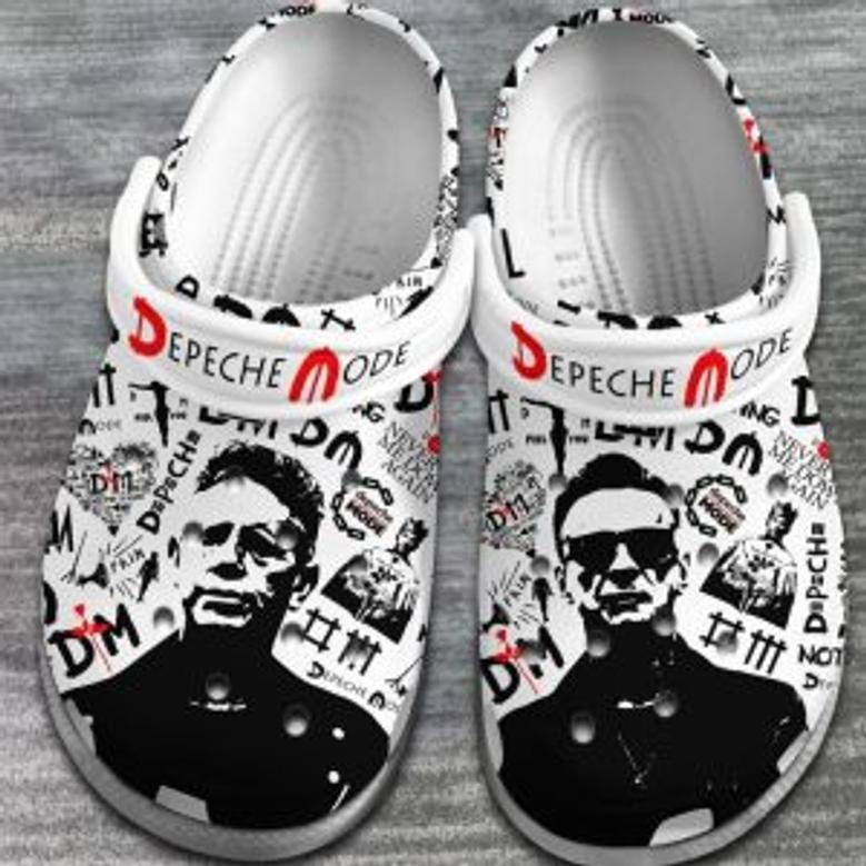 Depeche Mode Band Crocs Crocband Comfortable Clogs Shoes For Men Women